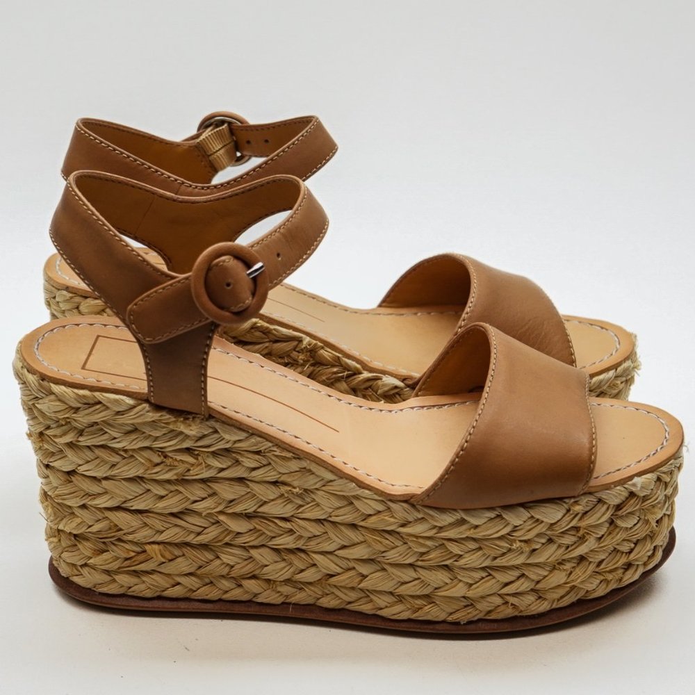 DOLCE VITA Tweed Platform Sandals 8 W US
